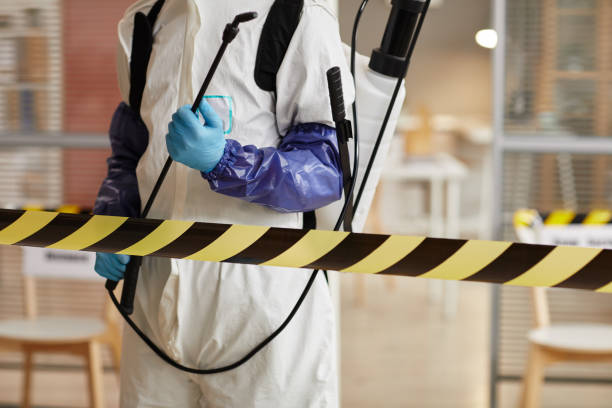 Professional Infectious Disease Decontamination technician working in Gill, CO